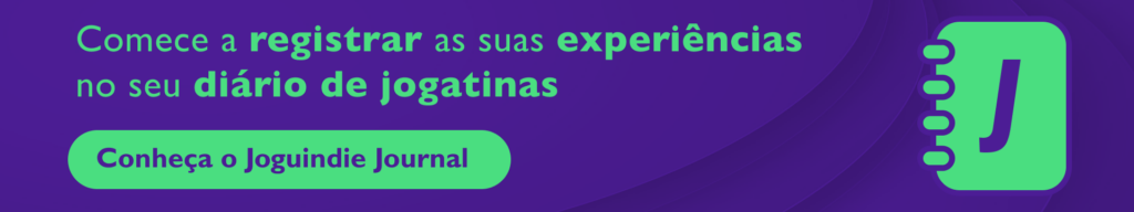 Comece a registrar as suas experiências no seu diário de jogatinas.